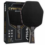 STIGA Cybershape Eclipse Ping Pong Paddle – Professional Performance Table Tennis Racket - Hexagon Shape Tournament-Quality Paddle for Spin, Speed, and Control