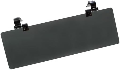 Glare Guard XL MaxView Polarized Car Visor Extender, Anti-Glare Sun Visor Extension for Car Protects Glare/UV Rays, Car Visor Extender Sun Blocker Universal 15 x 5 for Cars, Trucks & SUVs,USA Made