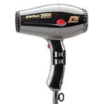 Parlux Supercompact 3500 Black Hairdryer. Lightweight Hair Dryer with 4 Heat Controls & 2 Speed Setting & Cold Shot Button. Compact Dryer Perfect for Travel & Holiday