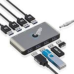 USB 3.0 KVM Switch Selector for 4 C