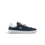 Lacoste Mens Shot Suede Trainers Navy/White 10 (44.5)