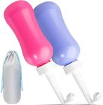 450ML Peri Bottle for Postpartum Care 2 Pack, Portable Bidet for Travel, Upside Down Postpartum Peri Bottle for Perineal Recovery and Cleansing After Birth