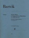 Six Dances in Bulgarian Rhythm - from Mikrokosmos - Piano - Sheet music - (HN1411)