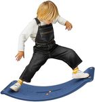 Dazmers Wobble Balance Board - Heavy Duty Plastic Rocker Board For Kids, Toddlers, and Children to Improve Balance and Coordination - Sturdy Curvy Board Pad Construction - Fun and Engaging Balancing Toy