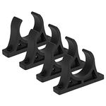 Doorslay 4PCS Kayak Paddle Rubber Clips Plastic Paddle Oar Holder Clips