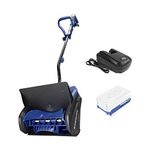 Snow Joe 24V-SS13 24-Volt 13-Inch 4-Ah Cordless Snow Shovel, Kit (w/4-Ah Battery + Quick Charger)