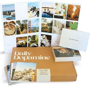Daily Dopamine Vision Board Kit - Vision Board Kit Supplies, Collage Images, Dream Board, & Mood Board - 150 Vision Board Images and Inspiring Quotes - Affirmation Cards & Goal-Setting
