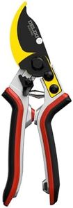 8.1" Pruning Shears for Gardening (Durable and Sharp Teflon-coated SK5 Blade)(Ergonomic Rubber Non-slip Handle) Bypass Garden Shears Up to 1 Inch Cut Capacity