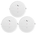 EverNary Glass Break Alarm 125dB Window Vibration Detector Sensor Alarm 3 Pack Ultra-Slim Anti-Theft Alarm for Door and Window with Ajustment Sensitivity