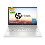 HP Pavilion 14, 12th Gen Intel Core i5-1235U, 14-inch (35.6 cm), FHD, 16GB DDR4, 512GB SSD, Intel Iris Xe graphics, FPR, 720p HD camera, Backlit KB (Win 11, MSO 2021, Silver, 1.41 kg), dv2014TU