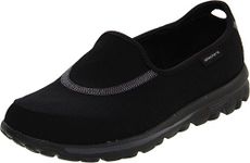 Skechers Performance Women's Go Walk Slip-On Walking Shoe,Black,8 M US