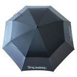 Stromberg 68" Double Canopy Golf Umbrella - Professional Golf Accessory with Wind-Resistant Design & Large Grip Handle - Robust Weather Protection