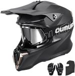 OUMURS Adult ATV Dirt Bike Helmet w