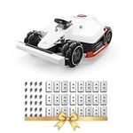 MAMMOTION LUBA 2 AWD 5000X Robot Lawn Mower without Boundary, Recommended 5000 m², Max. 6000 m², Auto Mapping UltraSense AI Vision, 80% Gradient, 25-70 mm Cutting Height