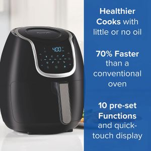 Power XL Vortex Air Fryer 4.7L – Rapid Hot Air Cooking