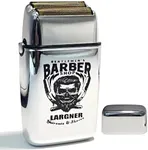 LARGNER Retro Electric Razors for Men with Beard Trimmer, Rechargeable Mens Gold Foil Shavers, Strong Power (Sliver) (Sliver)