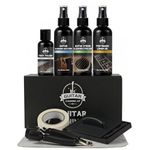 Guitar Cleaning Kit - 8-Piece Professional Maintenance Set with Guitar Cleaner, Fretboard Oil, Polish Wax, String Cleaner, 3-in-1 Cutter & Microfiber Cloth