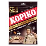 KOPIKO Cappuccino Coffee Candy - World's No 1 Coffee Hard Candy* - Party Pack - 297.5 gm |85 Pieces in Each| (Pack of 3)