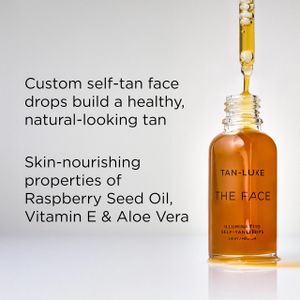 Tan-Luxe Face Tanning Drops Light/Medium – 10ml Self-Tan Serum