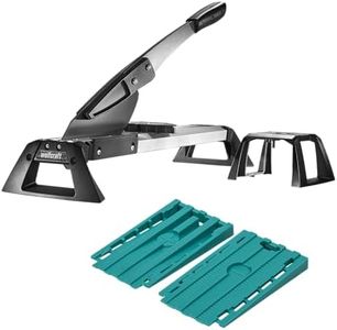 wolfcraft Project Set for Laying Vinyl & Laminate - 8638000 - Professional Cutter for Vinyl and Laminate and 30 high-Quality Universal Wedges