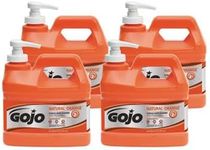 GoJo 0958-04 1/2 Gallon Natural Orange w Pumice Hand Cleaner - Quantity 3