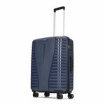 Aristocrat Airpro Check-in 66 Cm(Medium) 8 Wheels Trolley Bags for Travel Hard Case Luggage, Lightweight Bag with Combination Lock & Robust Trolley with 7 Years Warranty (Blue)