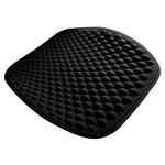 Sisliya Car Seat Cushion Gel Seat Cushions to Improve Driving View Coccyx & Lower Back Pain Relief for Driving, Truck, Office Chair,Wheelchair, Road Trip Essentials for Drivers(SL03)