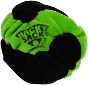 Wham-O Striker Hacky Sack 2.25" Footbag and Impact Hacky Sack 1.9" Foot Bag, for Beginners, Portable Lightweight (Green)