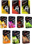 KamaSutra Excite Series Basket Dotted Condoms - 10 Pieces (Pack of 10)