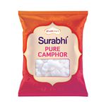 Shubhkart Surabhi Pure Camphor Pouch for Puja, Meditation, Spirituality & Other Religious Rituals – 100g|Refreshing Fragrance| Aromatic Kapooram Tablets