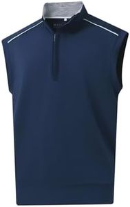 M MAELREG Mens Pullover Quarter Zip Athletic Lightweight Midlayer Moisture Wicking Performance Mens Vests Outerwear