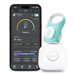 Sense-U Smart Sock Shoe (Long Range) Baby Monitor with On-Device Sleep Indicator & Notifications, Track Heart Rate, Movement, Sleep Patterns, Naps from Anywhere for Peace of Mind