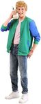 Fun Costumes Men's Classic Saved by The Bell Zach Morris with Vintage Cell Phone Medium