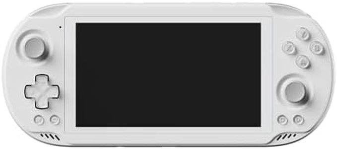 AYN Odin 2 Mini Android Gaming Handheld with Snapdragon 8 Gen 2 CPU, Adreno 740 GPU, 12GB RAM, 256GB UFS 4.0 Storage, 5" 1080p 60Hz Mini LED, Wi-Fi 7, BT 5.3, Android 13 (White, Pro)