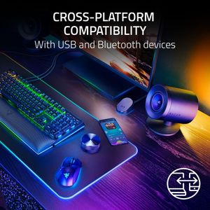 Razer Nommo V2 Pro Gaming Speakers – Wireless RGB PC Audio
