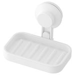 IKEA TISKEN Soap Dish with Suction Cup, White