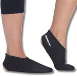 Sporti Swim Socks for Fins, 2.5mm Neoprene Bodyboard Socks, Swimming Gears Suitable for Water Sports Snorkeling, Scuba Diving, Paddling, Boarding - Black - X-Small