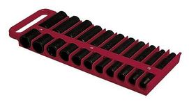 Lisle 40900 Red 1/2-Inch Magnetic Socket Holder