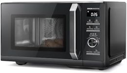 TOSHIBA 26Liter 6-in-1 Air Fry Microwave Combo With Origin Inverter, Chef Defrost, Convection, Combi, Grill, 10 Power Levels, 10 Auto Menus, 900W Microwave,1000W Grill, Black, MW3-AC26SFI(BK)