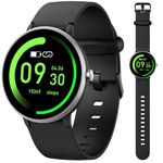 Smart Watch for Kids Boy Girl, Kids Watch Waterproof with 19 Sport Modes, Pedometer, Sleep Monitor, Kids Watch for Girls Boys 6-16 Birthday Gifts Toy Gift (Black)