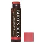 Burt's Bees Tinted Lip Balm Rose, 100% Natural - 1 Tube (Packaging may vary)