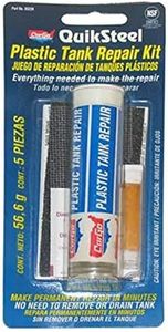 Blue Magic 6522KTRI QuikSteel Plastic Tank Repair Kit , White , 2 ounces