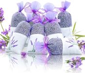 8 Packs Lavender Sachet Bags for Drawers and Closets, Long-Lasting Lavender Scented Sachets Home Fragrance Hanging Closet Air Freshener Oder Eliminator, Smell Goods for House