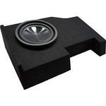 American Sound Connection Compatible with 2014 2015 2016 2017 2018 2019 Chevy Silverado Crew Cab Alpine SWT-10S2 Car Audio Subwoofer Single 10" Custom Sub Box Enclosure Package