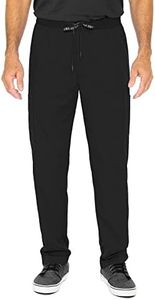 Med Couture RothWear Men's Hutton Straight Leg Pant, Black, Large