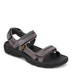 Teva Men's M Hudson Sandals Trekking & Hiking Shoes, Dark Gull Grey, 12 UK