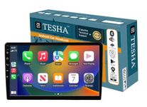 TESHA 9" Android Car Stereo/Headunit for car/Capacitive Touch Screen/GPS + Steering Control Module/Full HD Screen (Ts9 4/32(Wireless Android auto & Carplay))