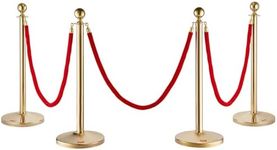 VEVOR Stanchion Post with Velvet Ro