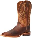 Tony Lama Men's Avett 11" Western Boots, Honey - 10.5 D