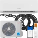 TOSOT 24,000 BTU 24.0 SEER2, ENERGY STAR Mini-Split Air Conditioner and Heating System, Wifi-Enabled Ductless Inverter AC Unit with, Supports ERV System Add-On, 208-230V, Aoraki Series, White